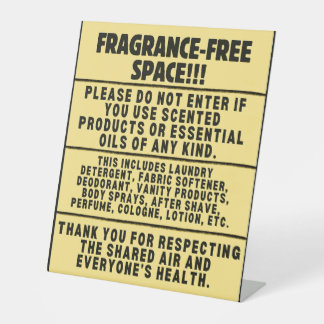 Panneau de bureau sans parfum