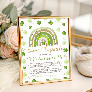 Panneau de capsule temporelle Lucky One