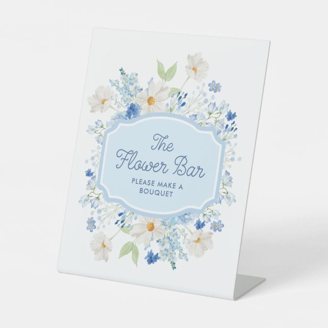Panneau de Fête des mariées de la barre de fleurs  (Recto)