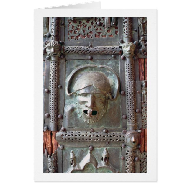 Panneau de gargouille de la porte gauche du (Devant)