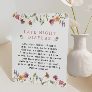 Panneau de la couche de nuit du Fleur sauvage de p