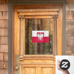 Panneau de la fenêtre Pologne, Emblème, Attache, D