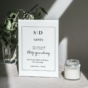 Panneau de la panier de la salle de bain minimalis