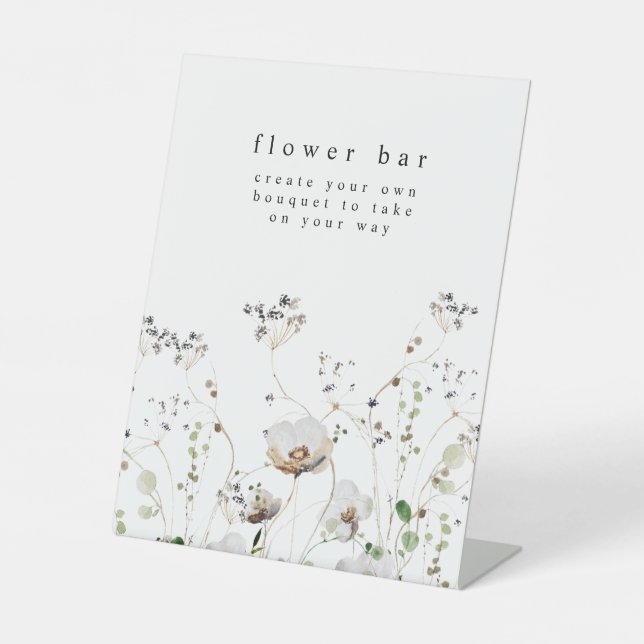 Panneau de la station de fleurs de la barre fleur  (Recto)