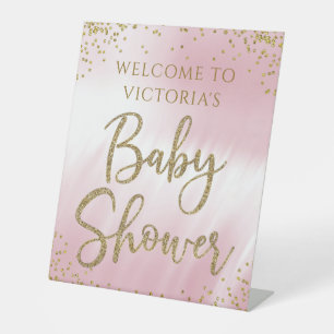 Panneau de la table de bienvenue du Baby shower d'