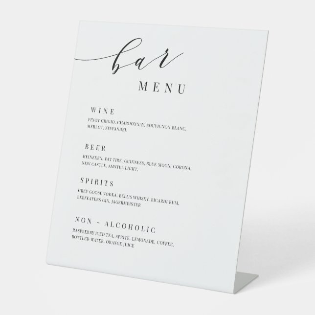 Panneau de la table de réception de la barre de me (Recto)