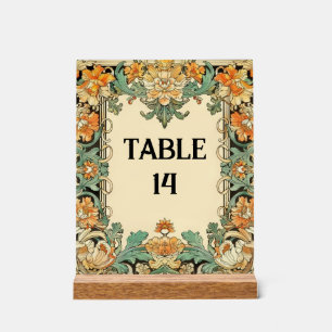 Panneau de la table Filigree Motif complexe