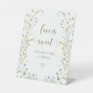 Panneau de mariage de douceur d'amour de fleur sau