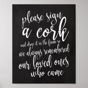 Panneau de mariage tableau noir livre d'or 8x10