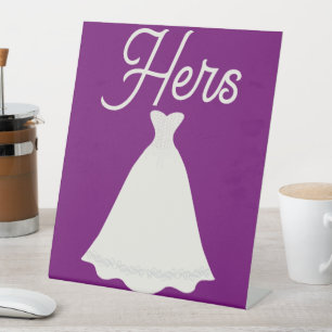 Panneau de piédestal - Robe de mariée