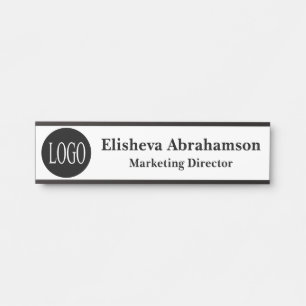 Panneau de porte de bureau professionnel Plaque de