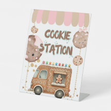 Panneau de signalisation de cookies pour étiquette