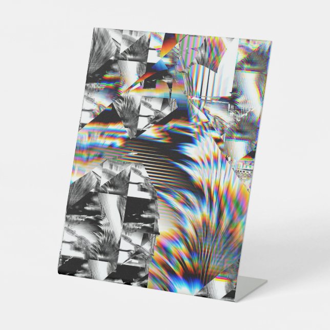 Panneau de signalisation en arc-en-ciel (Recto)