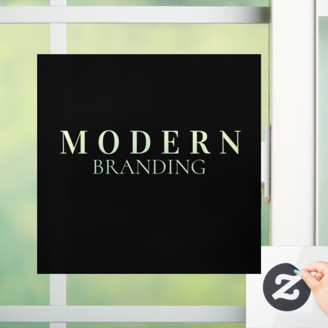 panneau de signalisation publicitaire moderne (Maison)