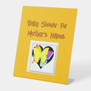 Panneau de socle personnalisé pour Baby Shower ave
