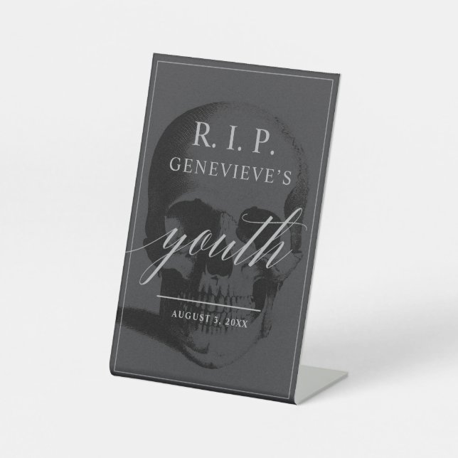 Panneau de socle RIP Jeunesse (Recto)