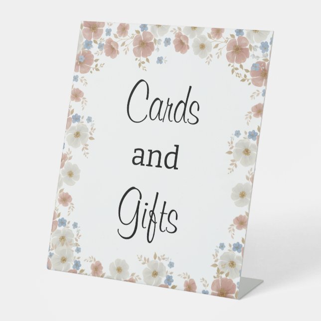 Panneau de table pour la fête de fiançailles 'Time (Recto)