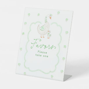 Panneau de table pour les cadeaux de fête prénatal