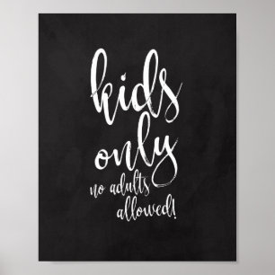 Panneau de tableau noir pour table des enfants 8x1