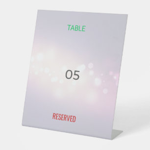 Panneau de tente de table   Réservé   Sur mesure  