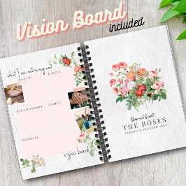 Panneau de vision personnalisé Rose floral moderne