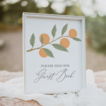Panneau du livre d'or Little Cutie Baby shower