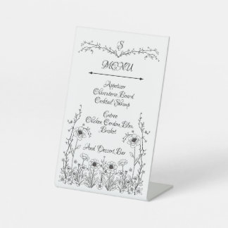 Panneau du menu Fleur