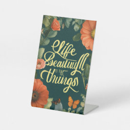 Panneau du piédestal