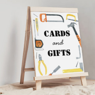 Panneau du tableau Cartes et cadeaux de constructi
