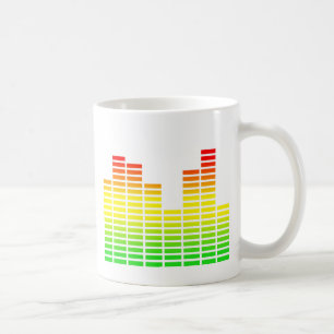 Panneau égaliseur LED Tasse drôle Humour