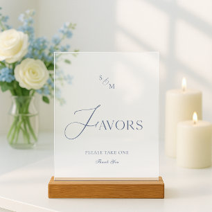Panneau en acrylique blanc « Favors »