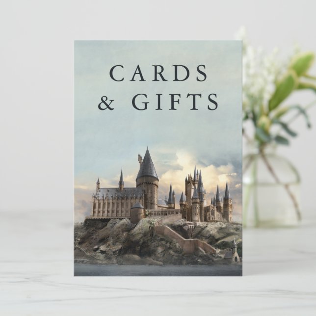 Panneau Fête des mariées Harry Potter Cartes et Ca (Debout devant)