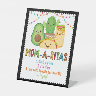 Panneau Fiesta Taco Baby shower Maman A Rita