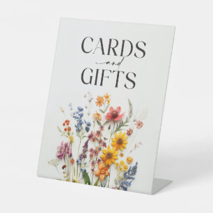 Panneau Fleur sauvage Pressé Fleurs Cartes et Cade