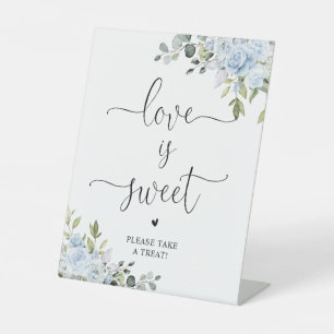Panneau Fleurs d'Eucalyptus Bleu Poussiéreux L'Amo