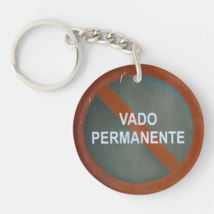 Panneau Grungy Street Vado Permanente