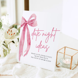 Panneau Idées de Soirée de Rendez-vous de Mariage