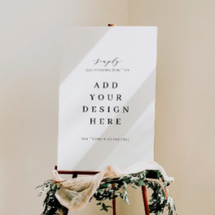 Panneau Mariage 24 pouces x 36 pouces, impression 