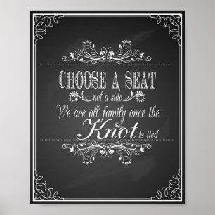 Panneau mariage Choisir un tableau de bord