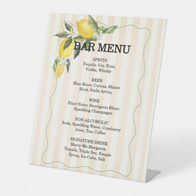 Panneau Mariage de La Dolce Vita (Recto)