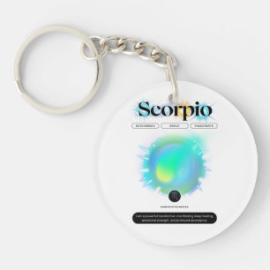 Panneau moderne Zodiac Scorpio Quote d'eau Élément