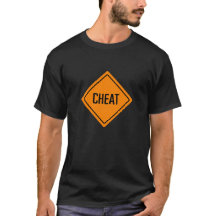 Panneau Mot de triche | T-shirt foncé de base