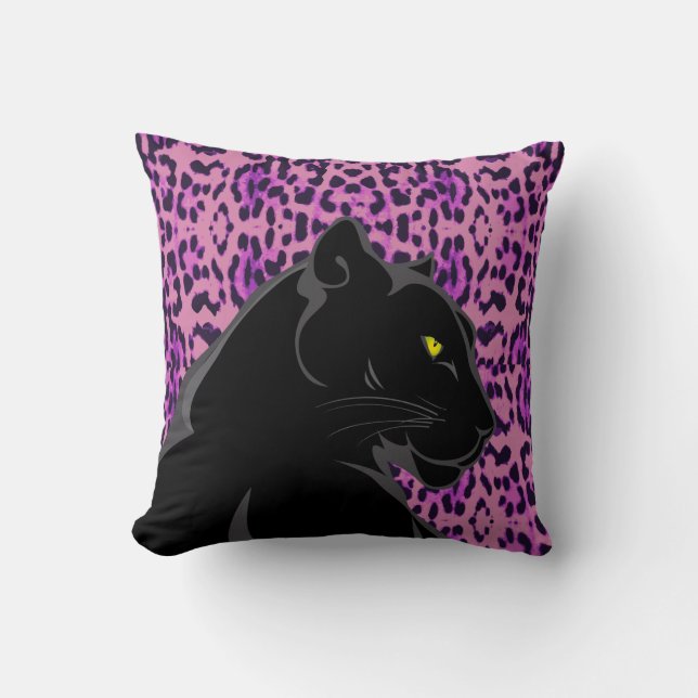 PANNEAU NOIR PURPLE COUSSIN (Recto)