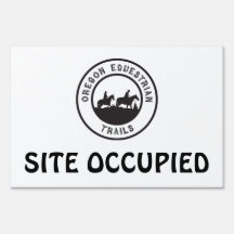 Panneau occupé du site