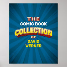 Panneau ou affiche du collecteur personnalisé