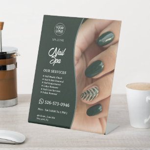 Panneau Pedestal personnalisé Spa à ongles