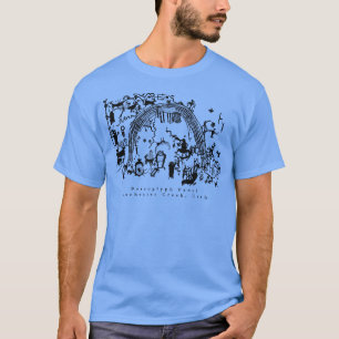 Panneau Petroglyph - Rochester Creek, Utah T-Shirt