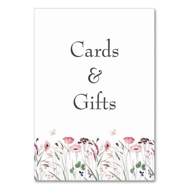 Panneau Pink Poppy Cartes de pré et Cadeaux (Par défaut)