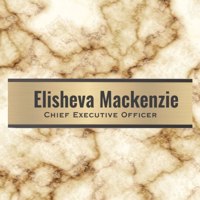 Panneau Plaque de nom de la porte de bureau Faux G (Créateur téléchargé)