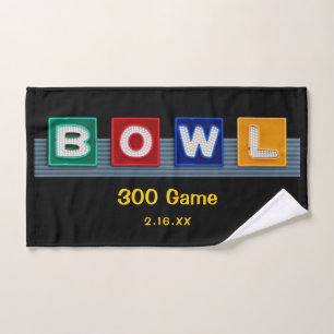 Panneau Retro Neon 300, Bowling Towel